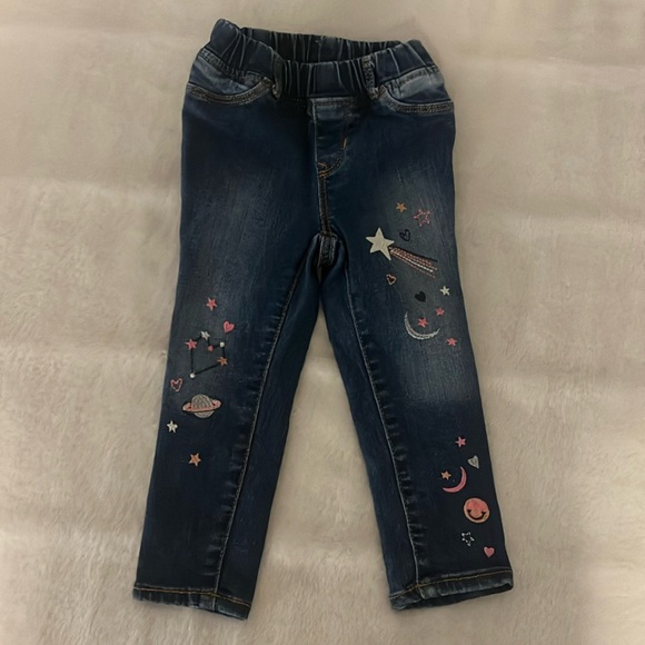 Baby Gap Girls Denim JEGGING size 2‎ - Picture 1 of 3